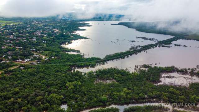 Lluvia y Niveles de Río en Santo Tomé y la región